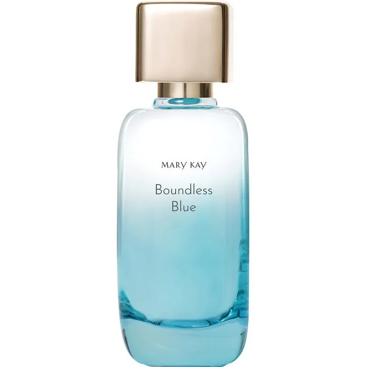 Mary Kay Boundless Blue perfume bottle