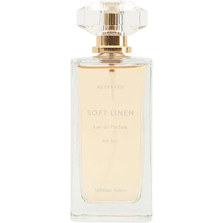 Reserved Sublime Notes - Soft Linen perfume bottle