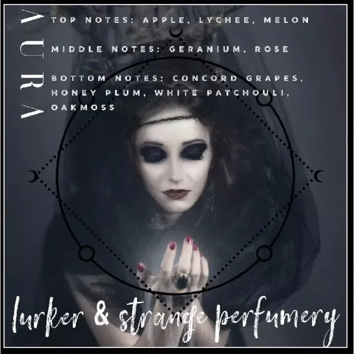 Lurker & Strange Aura perfume bottle