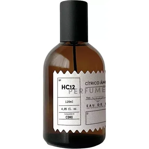 Perfumérica HC12 Cítrico Ámbar perfume bottle