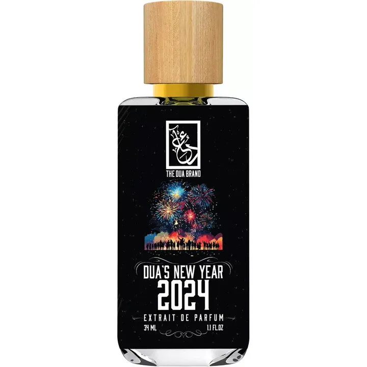 The Dua Brand Dua's New Year 2024 parfüm şişesi