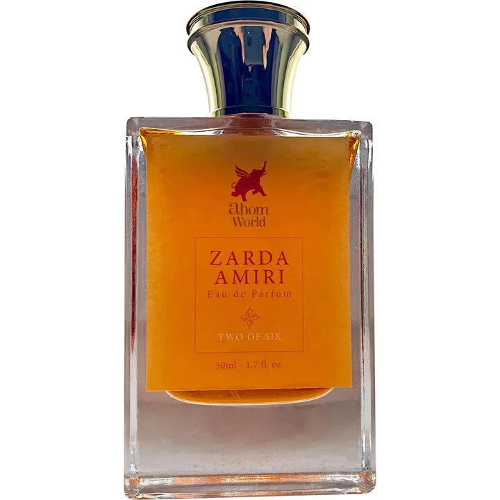 Ahom World Zarda Amiri perfume bottle