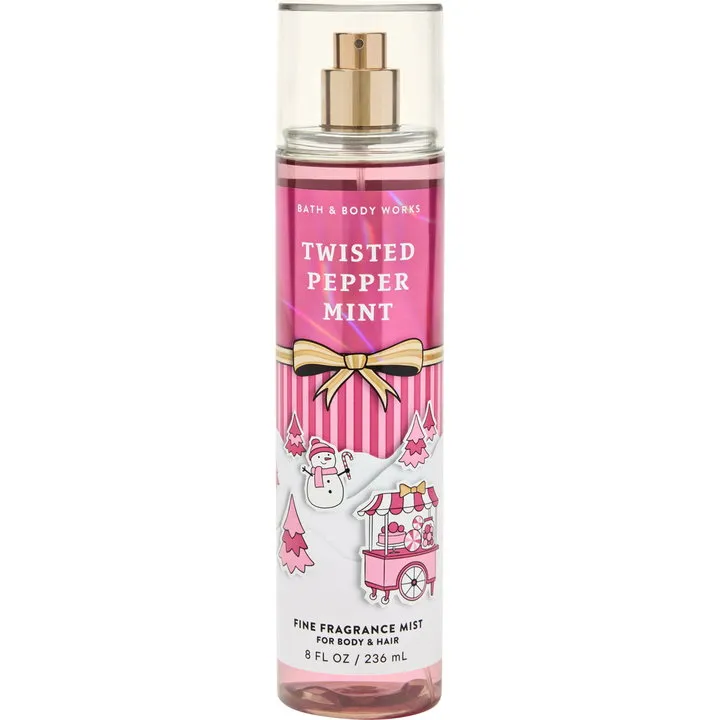 Bath & Body Works Twisted Peppermint parfüm şişesi