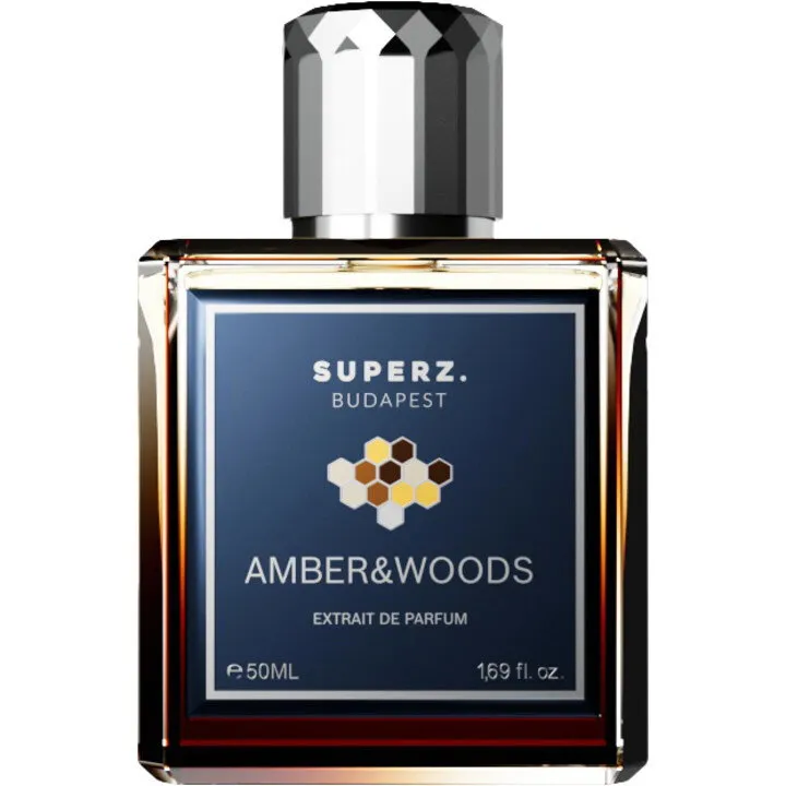 Superz. Amber&Woods (Extrait de Parfum) parfüm şişesi