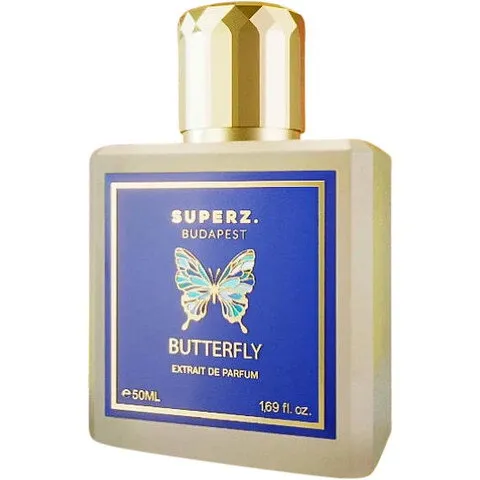 Superz. Butterfly parfüm şişesi