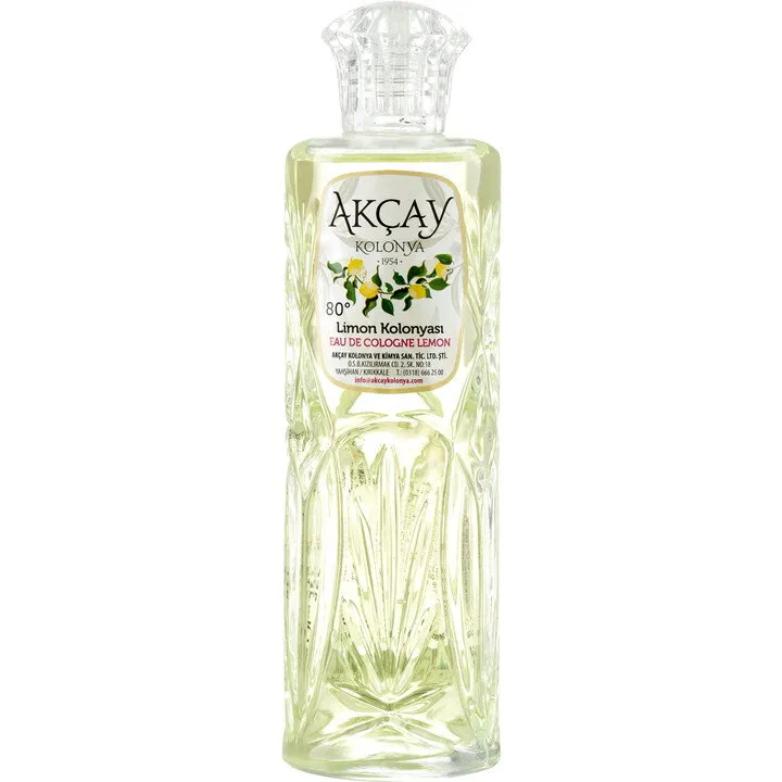 Akçay Limon Kolonyası / Limon Çiçeği Kolonyası parfüm şişesi
