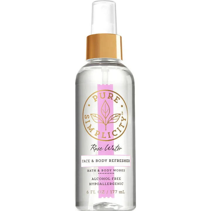 Bath & Body Works Pure Simplicity - Rose Water parfüm şişesi