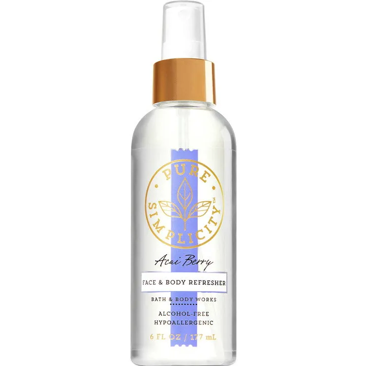 Bath & Body Works Pure Simplicity - Acai Berry parfüm şişesi