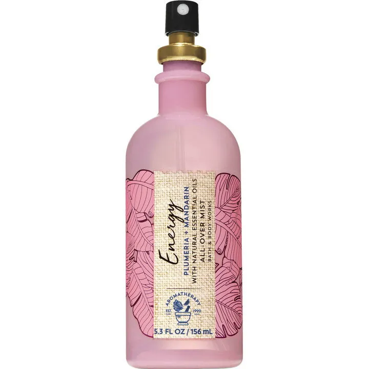 Bath & Body Works Energy - Plumeria + Mandarin parfüm şişesi