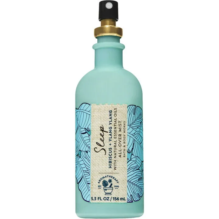 Bath & Body Works Sleep - Hibiscus + Ylang Ylang parfüm şişesi