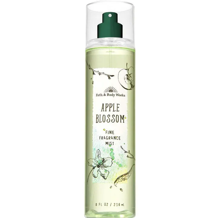 Bath & Body Works Apple Blossom perfume bottle