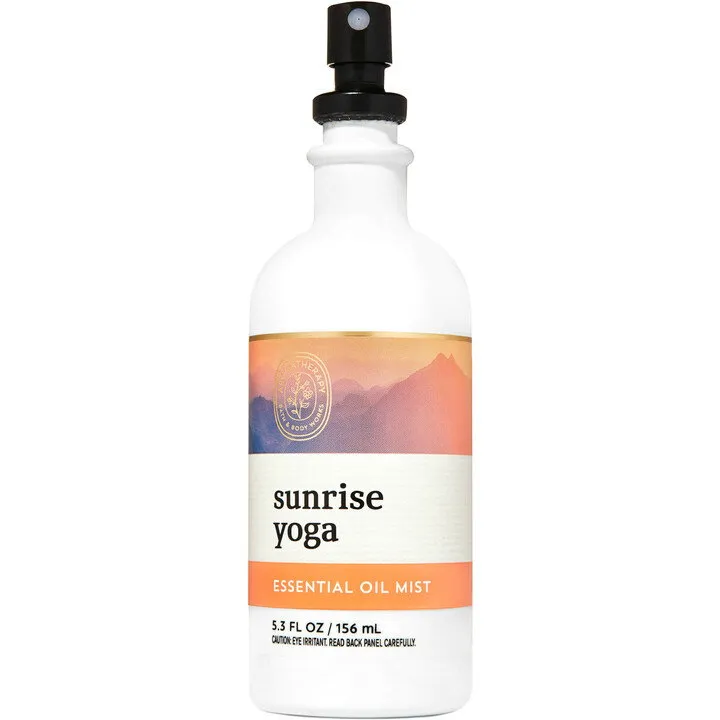 Bath & Body Works Sunrise Yoga perfume bottle