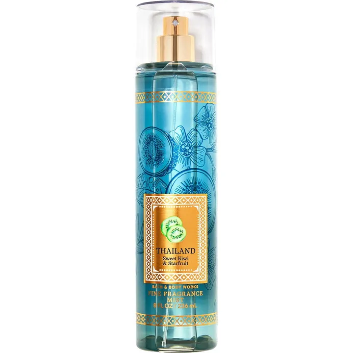 Bath & Body Works Thailand Sweet Kiwi & Starfruit perfume bottle