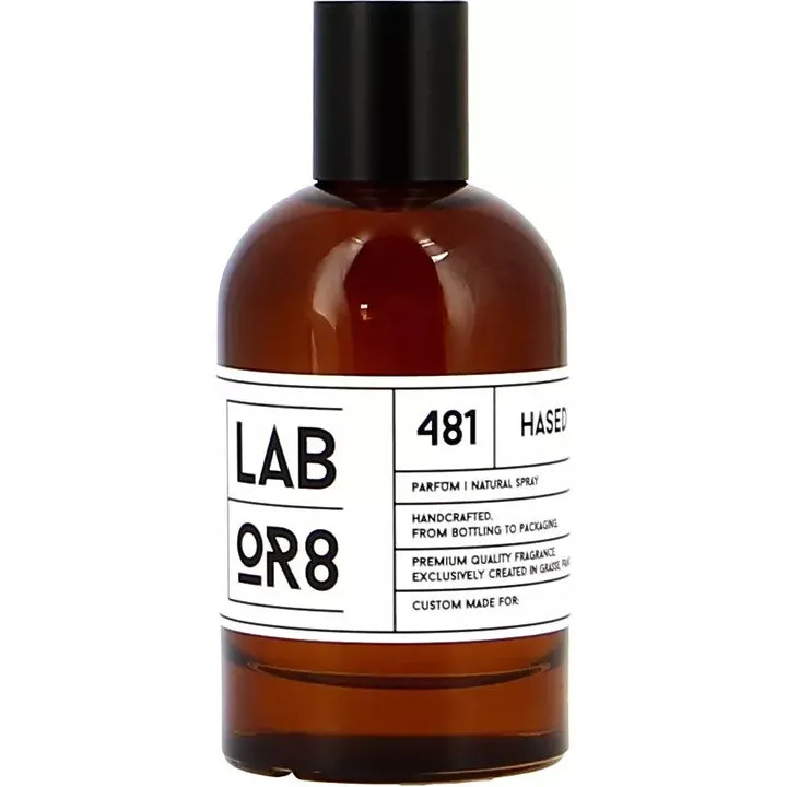 Labor8 Hased 481 perfume bottle
