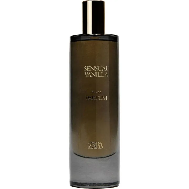 Zara Sensual Vanilla perfume bottle