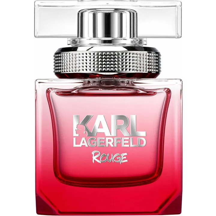 Karl Lagerfeld Rouge perfume bottle