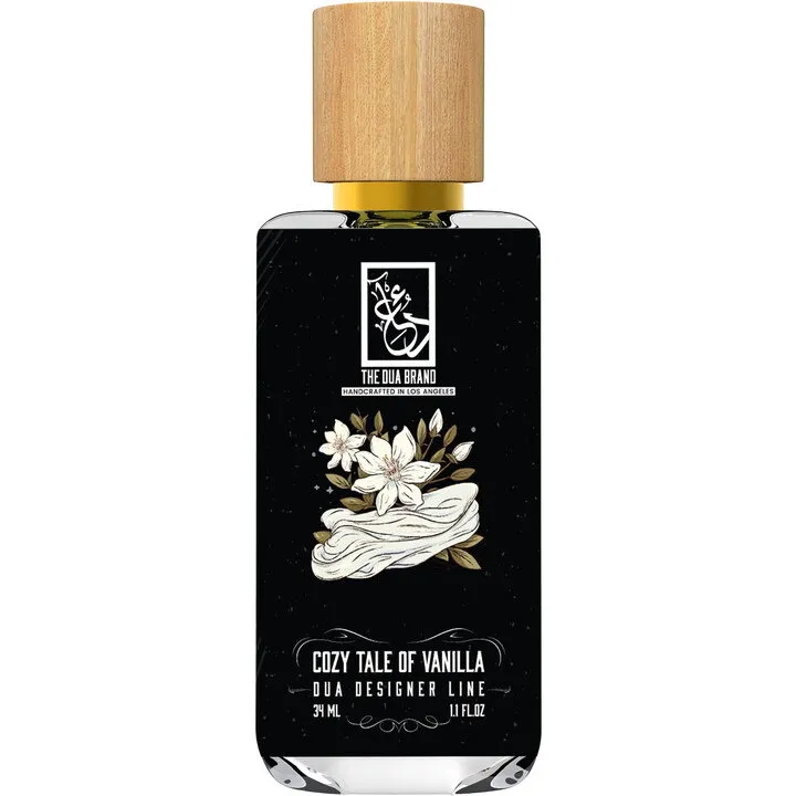 The Dua Brand Cozy Tale of Vanilla perfume bottle