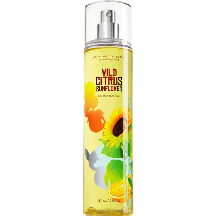Bath & Body Works Wild Citrus Sunflower parfüm şişesi