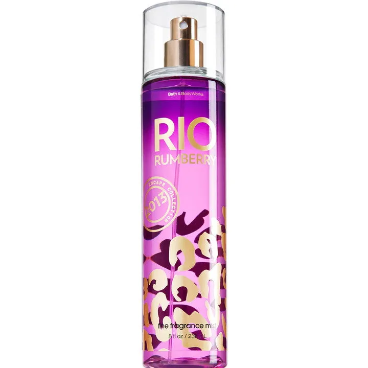 Bath & Body Works Rio Rumberry perfume bottle