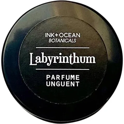 Ink + Ocean Botanicals Labyrinthum parfüm şişesi