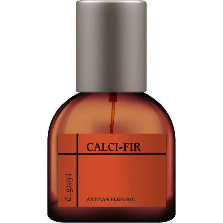 D. Grayi Calci-Fir perfume bottle