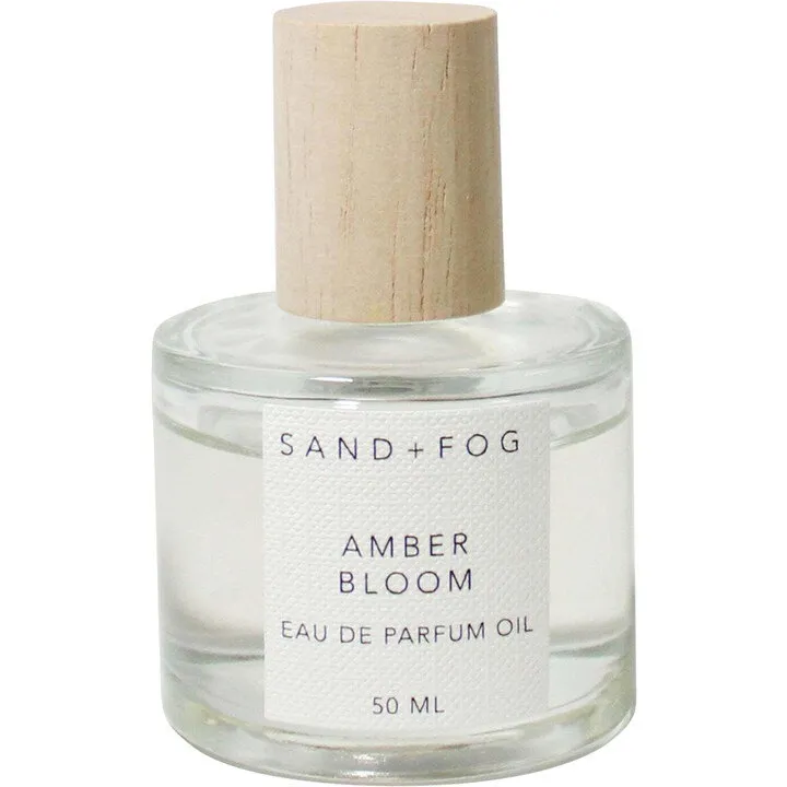 Sand + Fog Amber Bloom parfüm şişesi