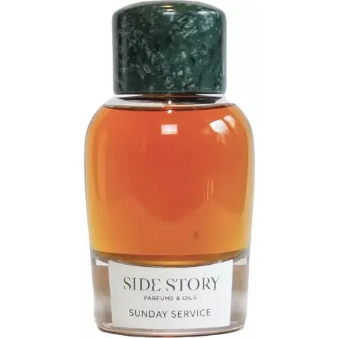 Side Story Sunday Service perfume bottle