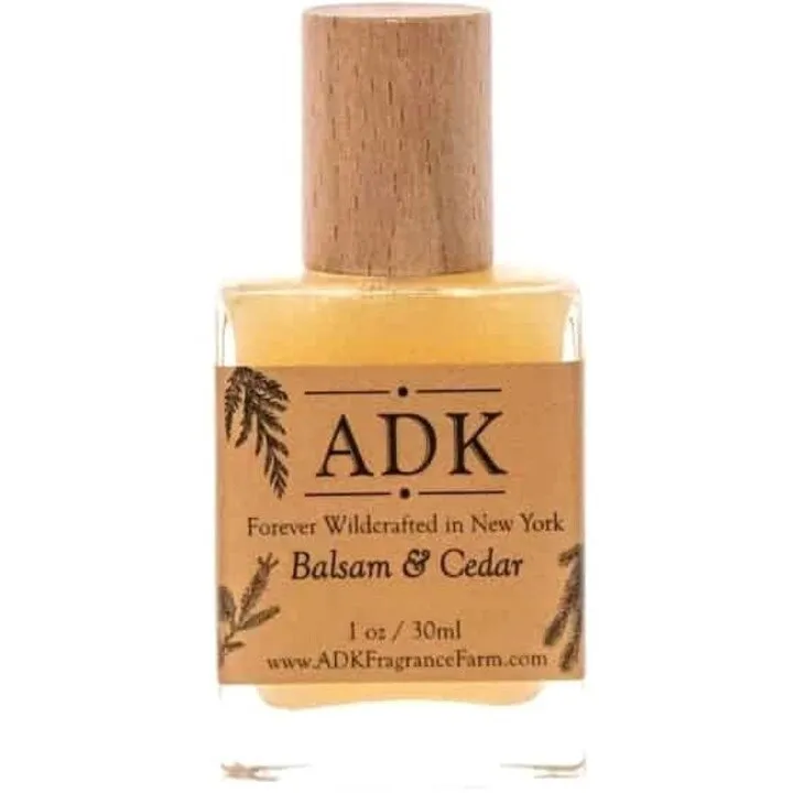 Adirondack Fragrance & Flavor Farm Balsam & Cedar perfume bottle