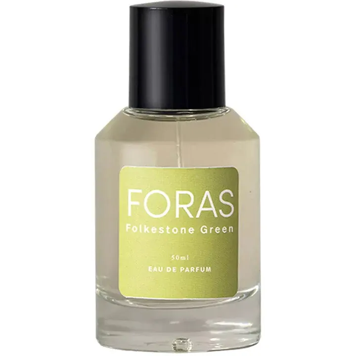 Foras Folkestone Green perfume bottle