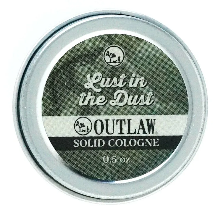 Outlaw Soaps Lust in the Dust (Solid Cologne) parfüm şişesi