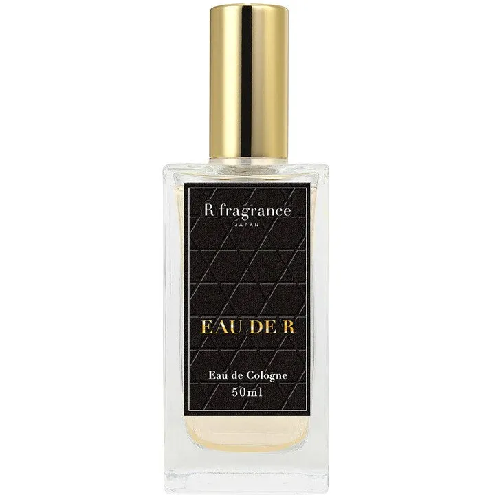 R fragrance Eau de R perfume bottle