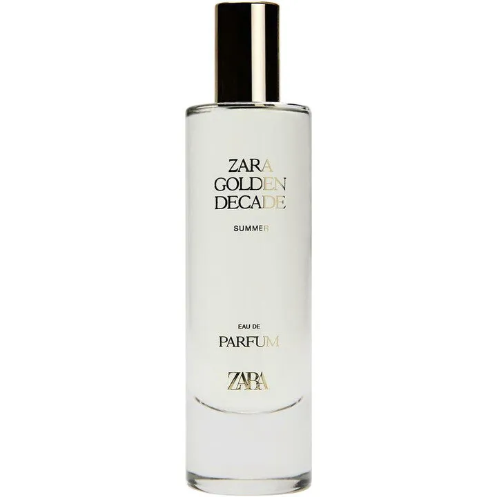 Zara Golden Decade Summer parfüm şişesi