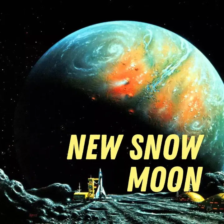 Pulp Fragrance New Snow Moon perfume bottle
