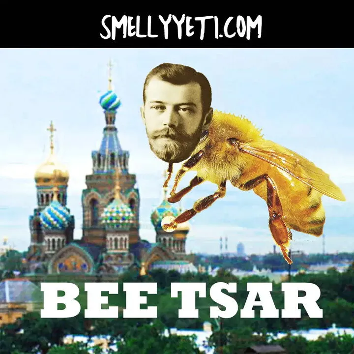 Smelly Yeti Bee Tsar parfüm şişesi