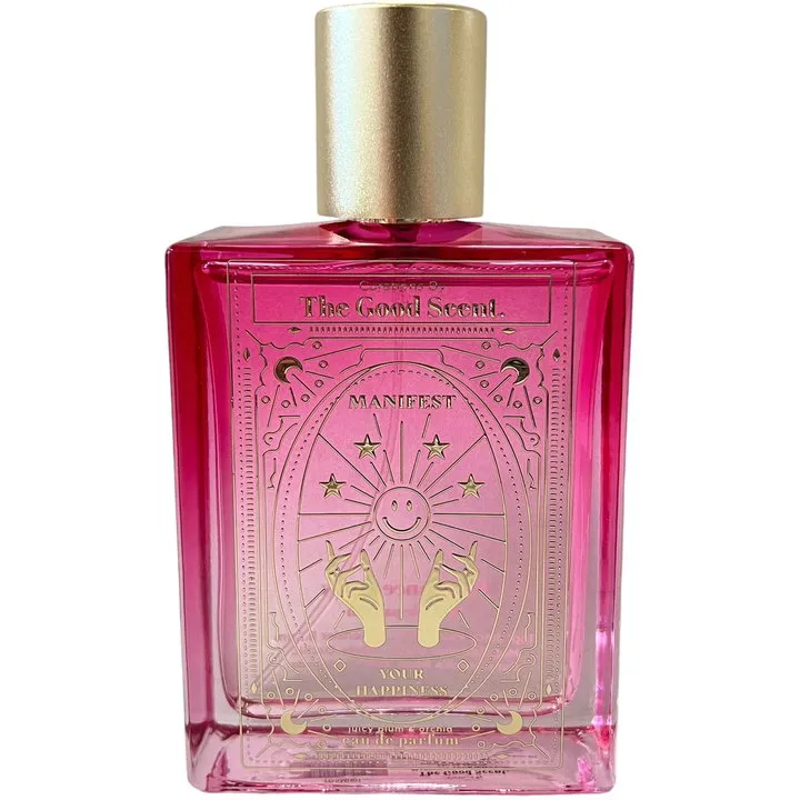 The Good Scent. Manifest Your Happiness perfume bottle