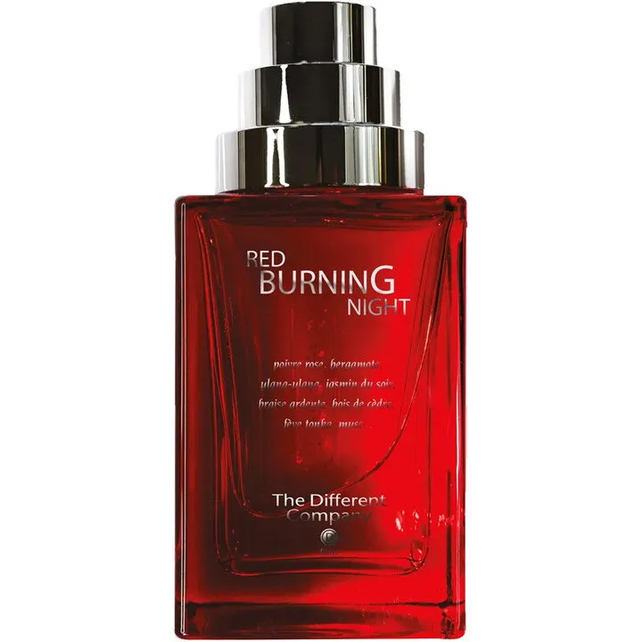 The Different Company Red Burning Night perfume bottle