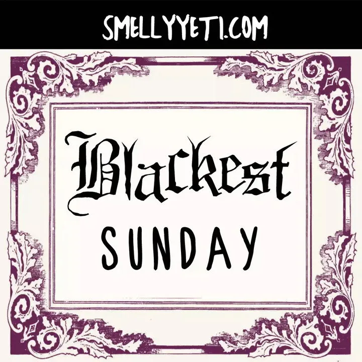 Smelly Yeti Blackest Sunday parfüm şişesi