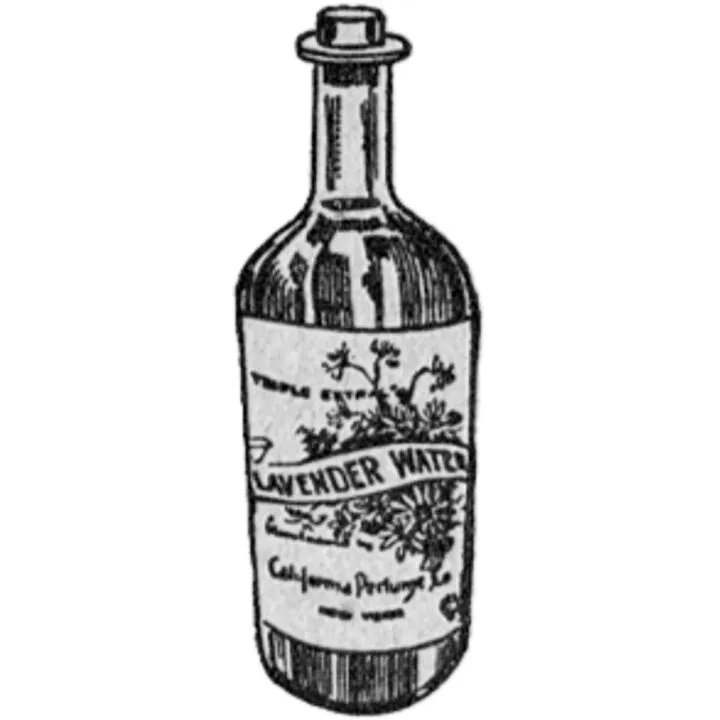 California Perfume Company Lavender Water parfüm şişesi