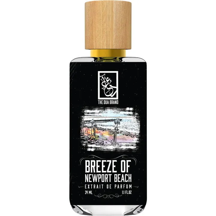 The Dua Brand Breeze of Newport Beach perfume bottle