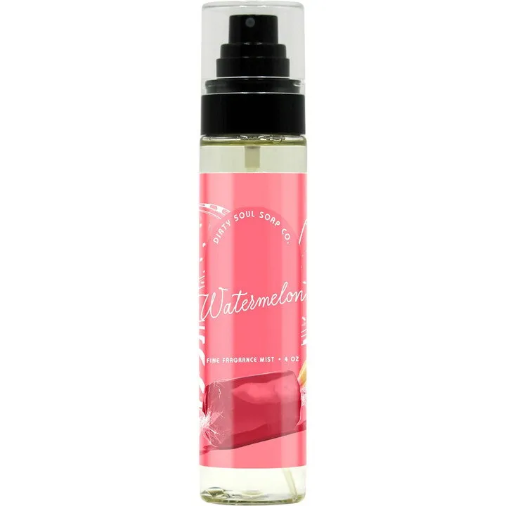 Dirty Soul Soap Co. Watermelon perfume bottle