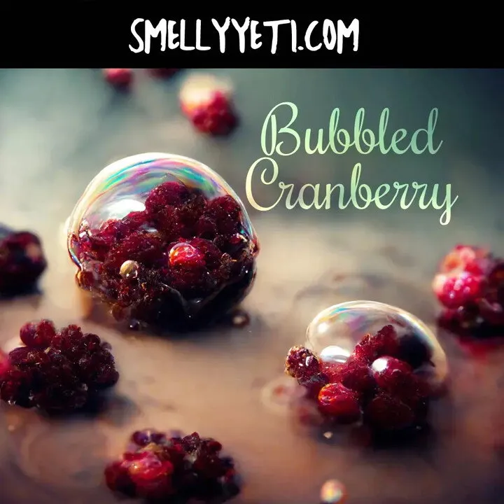 Smelly Yeti Bubbled Cranberry perfume bottle