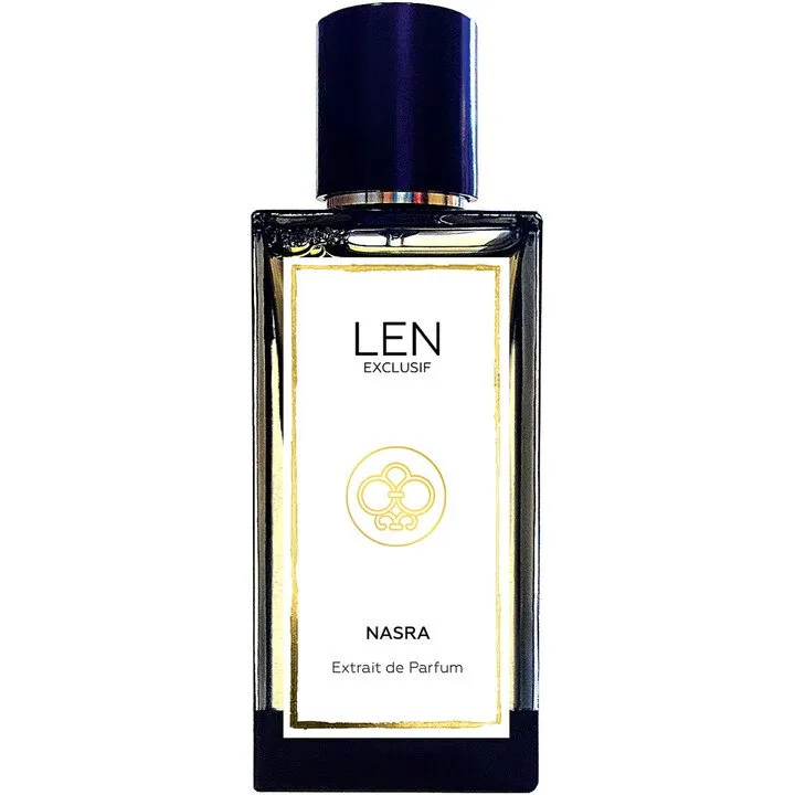 LEN Fragrance Nasra perfume bottle