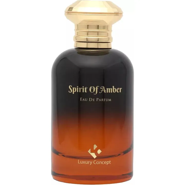 Luxury Concept Perfumes Spirit of Amber perfume bottle
