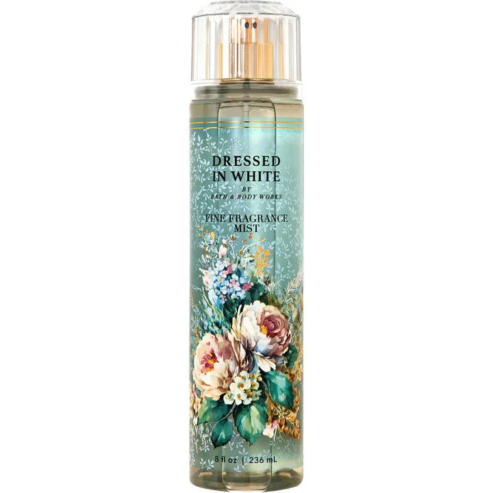 Bath & Body Works Dressed in White (Fragrance Mist) parfüm şişesi