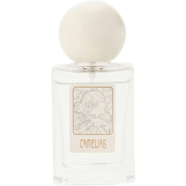 Mucha Camellias (Hair Mist) / カメリア perfume bottle