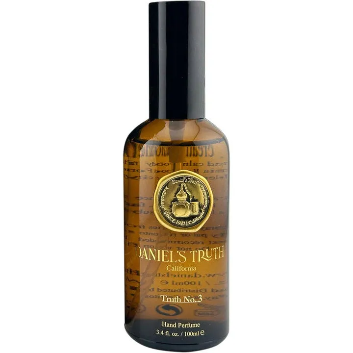 Daniel's Truth Truth No. 3 perfume bottle