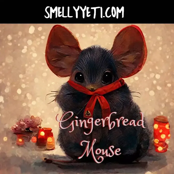 Smelly Yeti Gingerbread Mouse perfume bottle