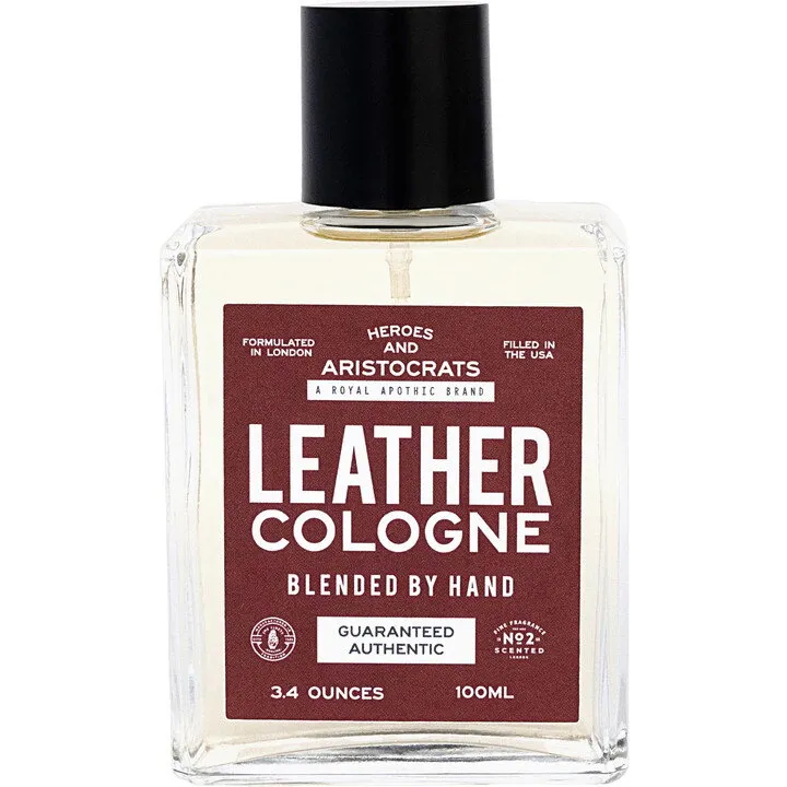 Royal Apothic Leather Cologne perfume bottle