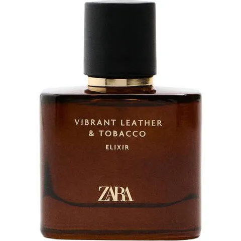 Zara Vibrant Leather & Tobacco Elixir parfüm şişesi