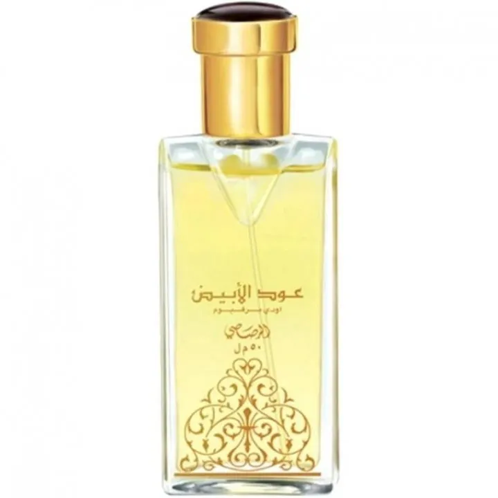 Rasasi Oudh Al Abiyad parfüm şişesi